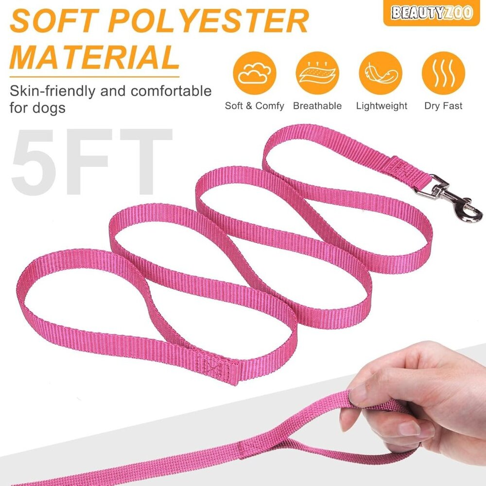 Reflective Dog Harness & Leash Set With Quick Release Buckle - Picture 7 of 11